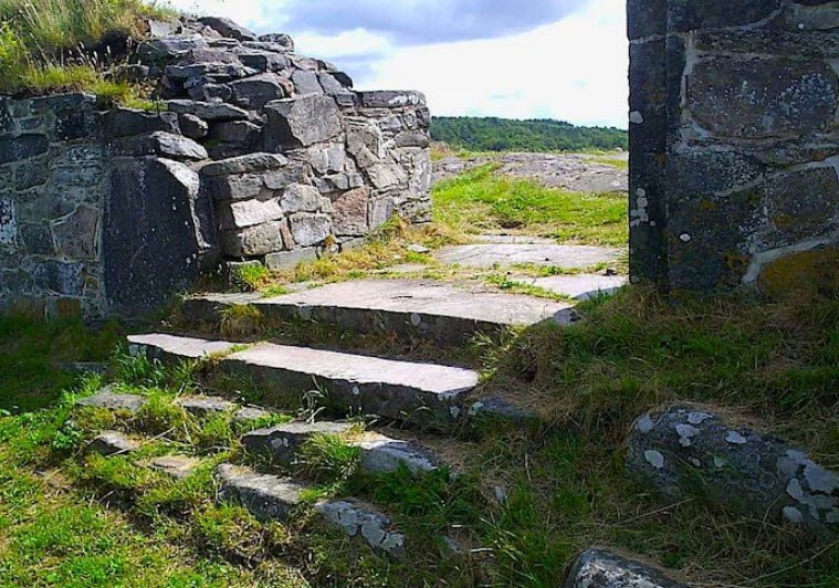Ragnhildsholmen Castle Ruin, Gothenburg, Sweden, Norway
